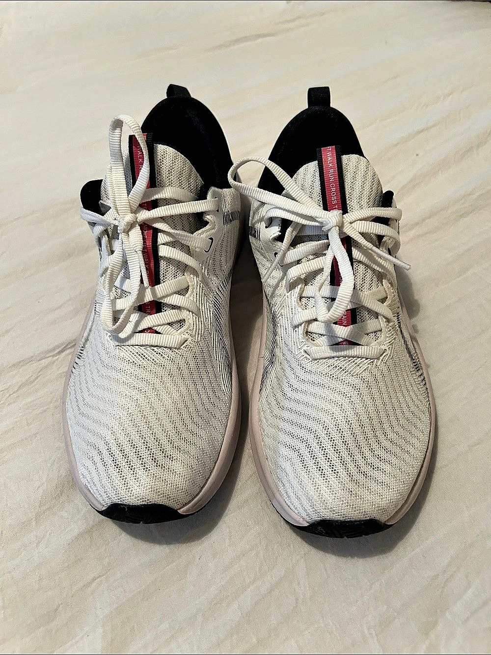 Ryka Devotion Plus 3 Athletic Shoes White & Pink US 8.5 Like New